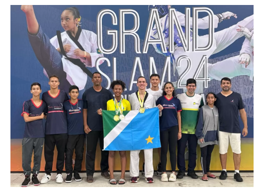 Imagem de compartilhamento para o artigo Atleta de Chapadão do Sul ganha destaque no Grand Slam de Taekwondo no Rio de Janeiro da MS Todo dia